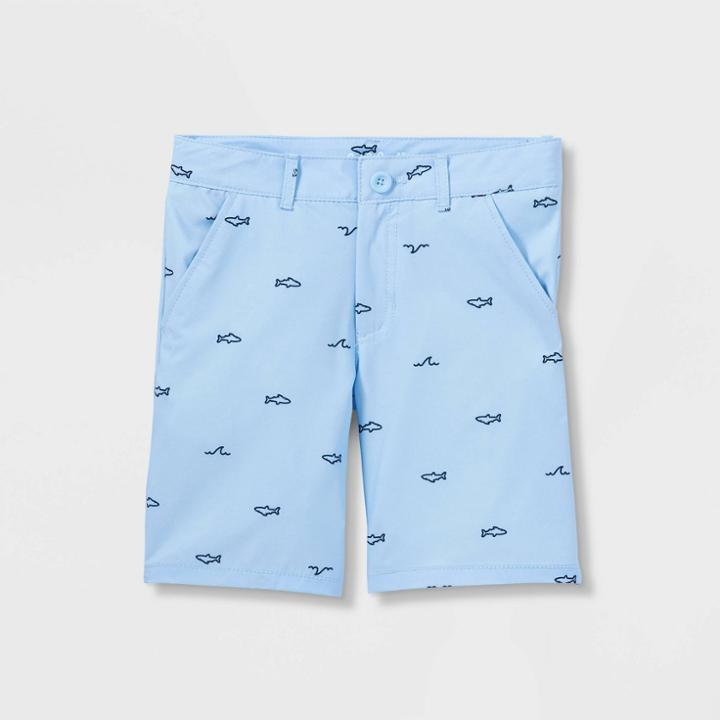 Boys' Flat Front Quick Dry Chino Shorts - Cat & Jack