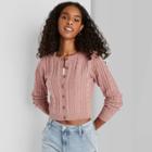 Women's Cable Knit Cardigan - Wild Fable