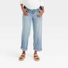 Under Belly Relaxed Straight Maternity Jeans - Isabel Maternity By Ingrid & Isabel