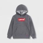 Levi's Toddler Boys' Batwing Hoodie Pullover - Charcoal Gray