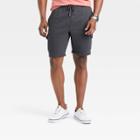 Men's 8.5 Knit Cargo Shorts - Goodfellow & Co Charcoal Gray