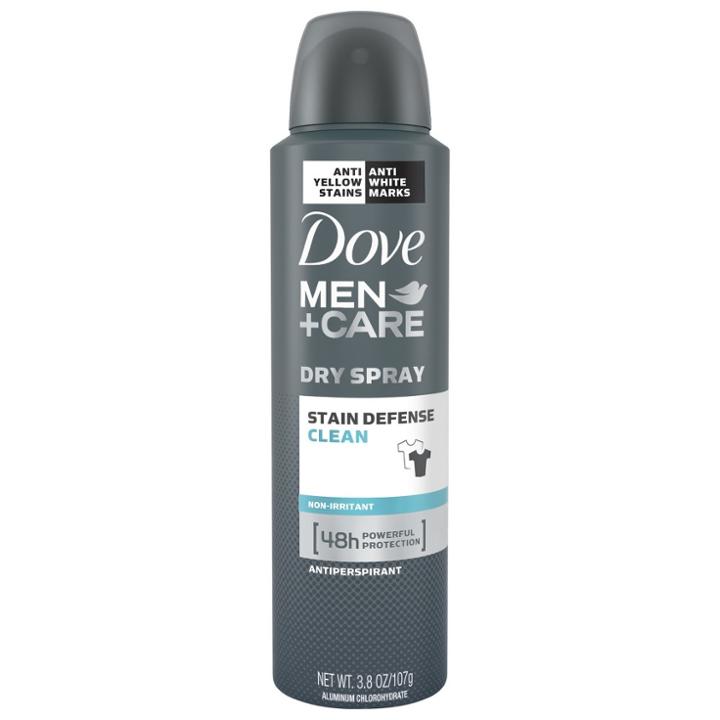 Dove Men+care No White Marks Antiperspirant Dry Spray Invisible