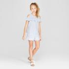 Girls' Stripe 2pc Activewear Top And Bottom Set - Cat & Jack L,