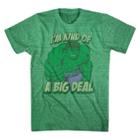Marvel Men's Hulk T-shirt - Green
