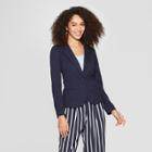 Women's Ponte Knit Blazer - A New Day Federal Blue