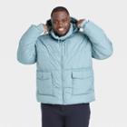 Men's Big Heavy Puffer Jacket - All In Motion Blue
