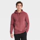 Men's Standard Fit Hooded Sweatshirt - Goodfellow & Co Rubine