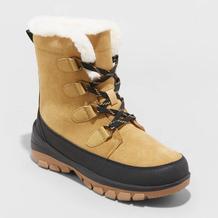 Women's Corie Winter Boots - Universal Thread Tan