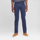 Target Men's Slim Straight Fit Twill Pants - Goodfellow & Co Navy