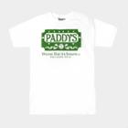 Bioworld Men's Paddy's Irish Pub Short Sleeve T-shirt - White