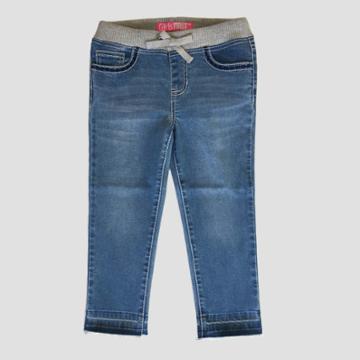 Girls First Girls' Meryl Bling Crop Pants - Antique Indigo