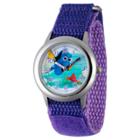 Girls' Disney Finding Dory Stainless Steel Time Teacher Watch - Purple