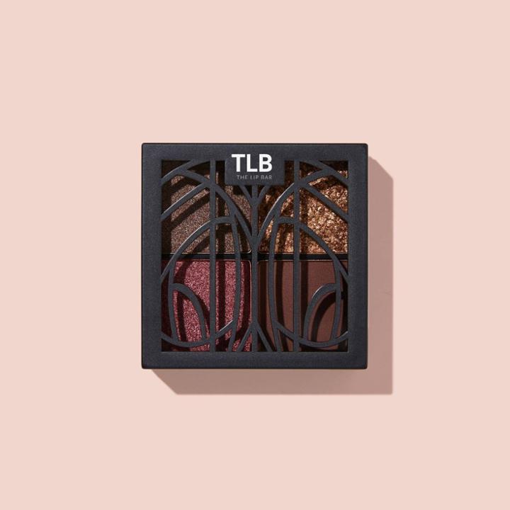 The Lip Bar Vegan Everyday Eyeshadow Palette - Black Eyes