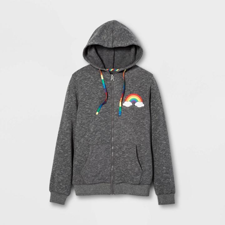 Target Pride Adult Long Sleeve Gender Inclusive Hoodie - Heather Gray