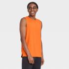 Men's Big & Tall Sleeveless Performance T-shirt - All In Motion Orange Xxxl
