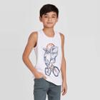 Boys' Graphic Tank Top - Cat & Jack White