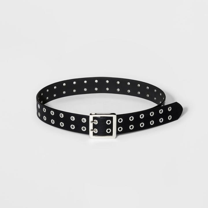 Women's Grommet Belt - Wild Fable Black
