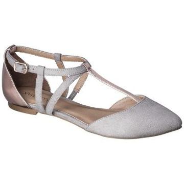 Women's Xhilaration Lumiere Two Piece Flat - Taupe