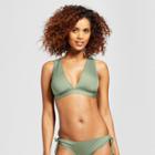 Women's Cross Back Plunge Bikini Top - Mossimo