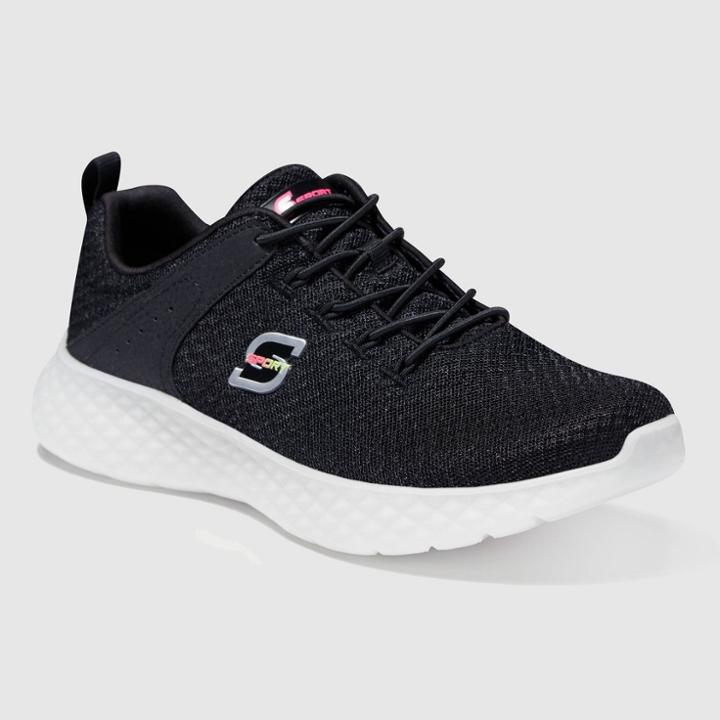 Women's S Sport By Skechers Sabrena Apparel Sneakers - Black