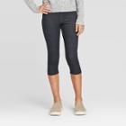 Girls' Capri Leggings - Cat & Jack Blue Faux Denim
