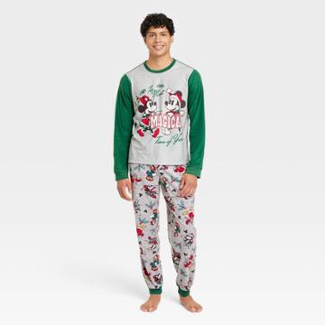 Men's Mickey Mouse & Friends Holiday Sleep Pajama