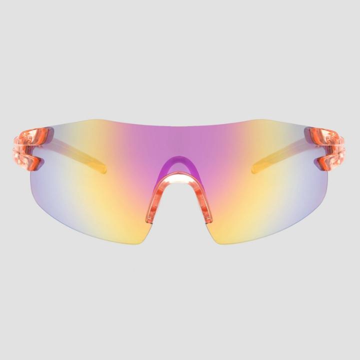 All In Motion Women's Blade Sport Sunglasses With Gradient Mirrored Lenses - All In
