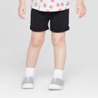Toddler Girls' Jeggings Shorts - Cat & Jack Black