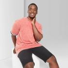 Men's Big & Tall Casual Fit Taped Short Sleeve T-shirt - Original Use Majesty Red