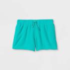 Girls' Gauze Shorts - Cat & Jack Tropical Green