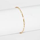 Sterling Silver Paperlink Chain Bracelet - A New Day Gold