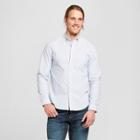 Men's Standard Fit Northrop Long Sleeve Button-down Shirt - Goodfellow & Co Amparo Blue