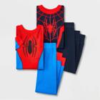 Toddler Boys' 4pc Marvel Spidy Snug Fit Pajama