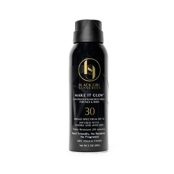 Black Girl Sunscreen Make It Glow Sunscreen Spray -
