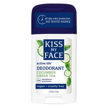 Kiss My Face Active Life Cucumber Green Tea Stick Deodorant