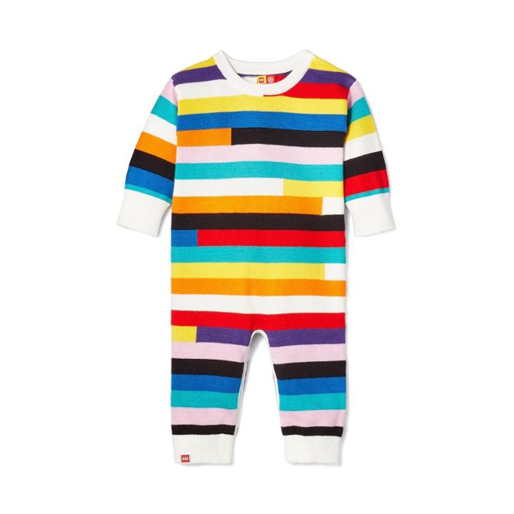 Baby Mix Stripe Sweater One Piece Romper - Lego Collection X Target Newborn