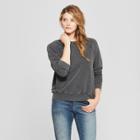 Women's Crew Neck Sweatshirt - Universal Thread Gray