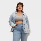Levi's Pride Relaxed Fit Long Sleeve Liberation Trucker Jacket - Light Blue Denim