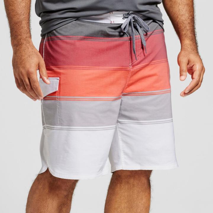 Men's Big & Tall Quintant Boardshort8.5 - Goodfellow & Co Red