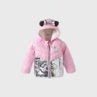 Girls' Minnie Mouse Cosplay Puffer Jacket - Pink
