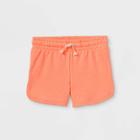 Girls' Knit Pull-on Shorts - Cat & Jack Orange