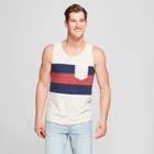 Men's Standard Fit Americana Tank Top - Goodfellow & Co White