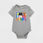 No Brand Pride Baby My First Pride Bodysuit - Heather Gray