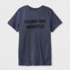Kids' Short Sleeve Pillow Fort Architect Graphic T-shirt - Cat & Jack Gray Xs, Kids Unisex