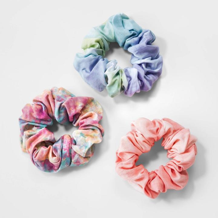 Kids' 3pk Jumbo Twisters - Art Class Peach/green