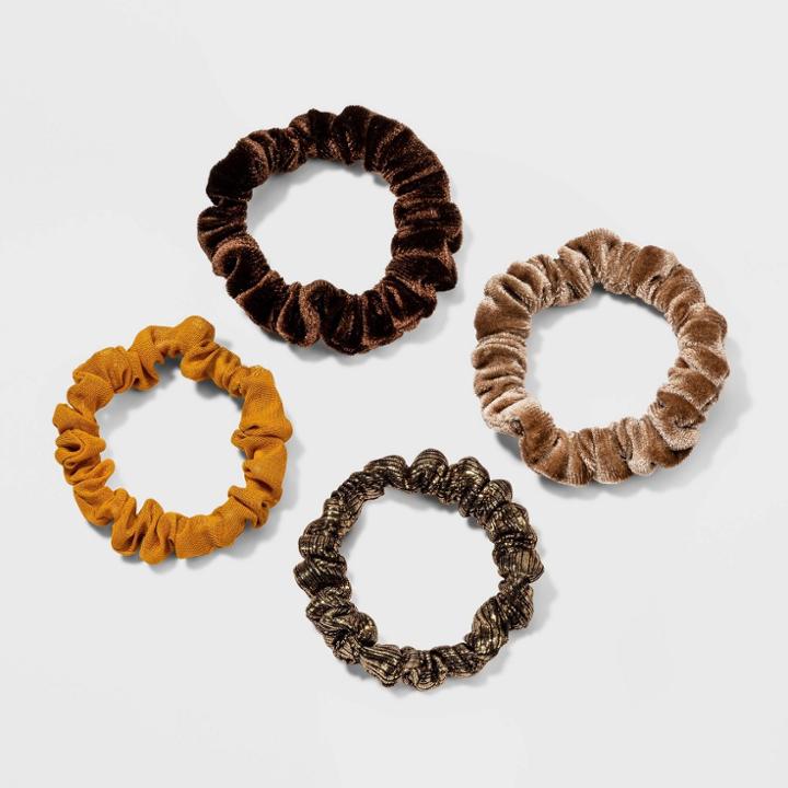 Multi Brown Gifting Mini Twister Set 4pc - A New Day Multicolor Earth Tones