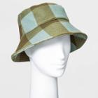 Women's Felt Bucket Hat - Universal Thread Blue/green