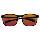 Breed Men's Halley Polarized Sunglasses With Titanium Frame And Carbon Fiber Arms - Black/yellow