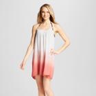Mango Reef Women's Strappy Back Tie Dye Cover Up Dress - Wild Strawberry