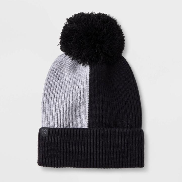 All In Motion Kids' Colorblock Pom Beanie - All In